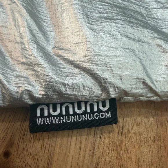 🖤Nununu Baby Black & Silver Colorblock Shorts 12–18M - Picture 4 of 6